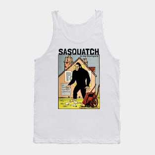 Sasquatch in my Backyard Tank Top